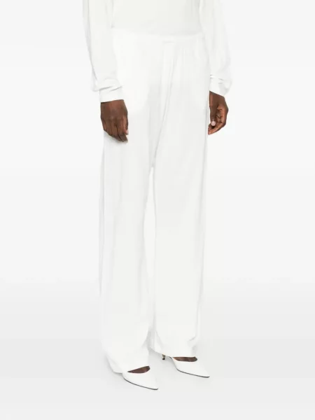 Pantaloni The Row alb