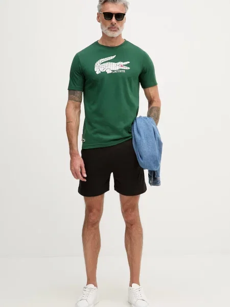 Lacoste Trenirka kratke hlače rjava
