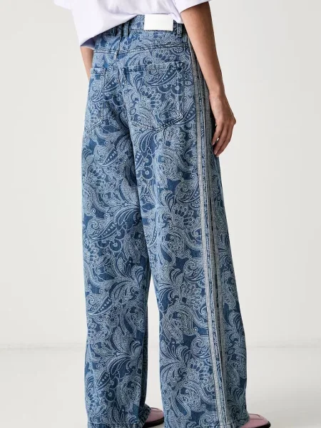Adidas Originals джинси wide leg Liberty