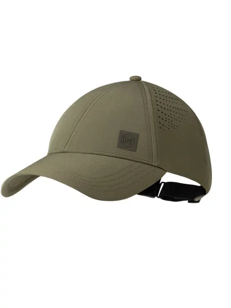 BUFF Summit Cap Czapka Trekkingowa z Daszkiem Khaki zielona