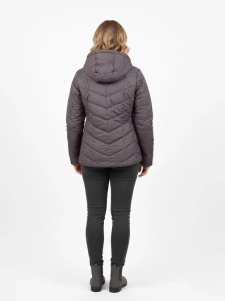 Демісезонна куртка LUMO світло-коричневий текстиль/поліестер коричнева