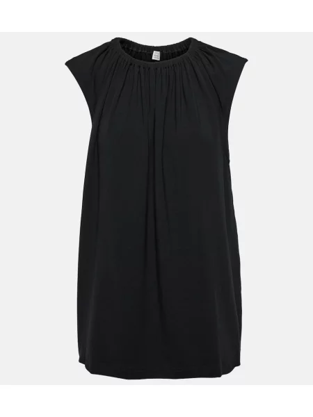 Top Toteme din jerseu negru