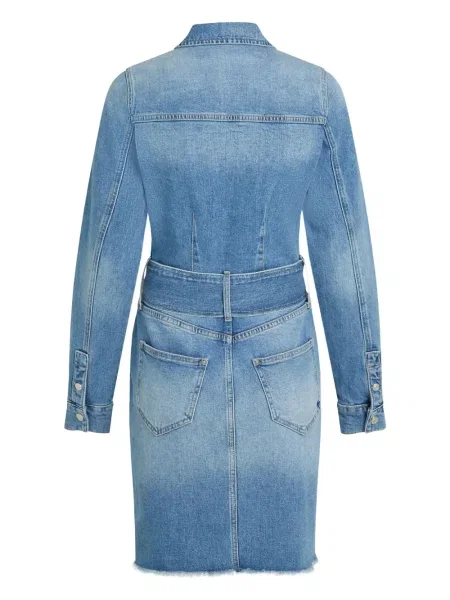 Костюм дънкова рокля Karl Lagerfeld Jeans синьо