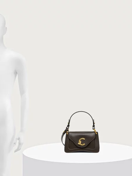 Кожаная сумка через плечо Coccinelle