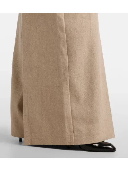 Pantaloni Elie Saab de in bej