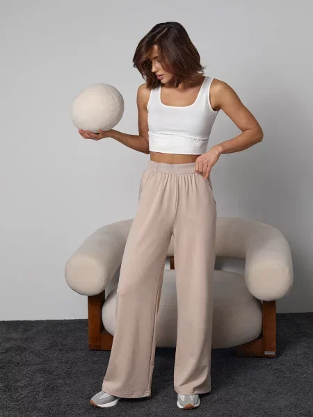 Брюки Issa Plus бежевые