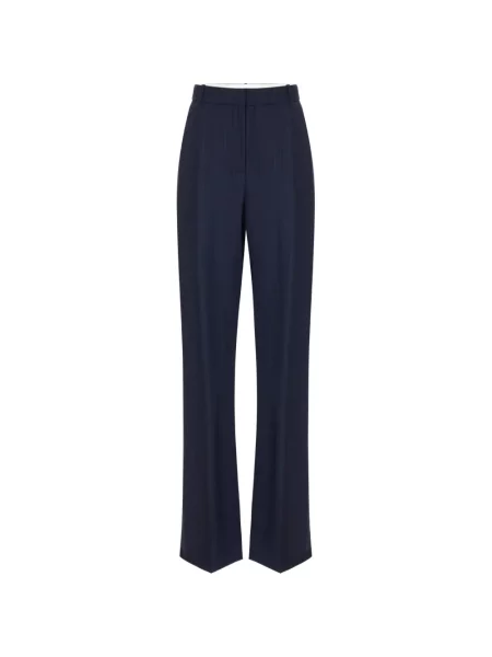 Pantaloni palazzo Elisabetta Franchi albastru