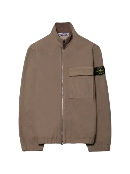 Geacă Stone Island de lână cu strasuri