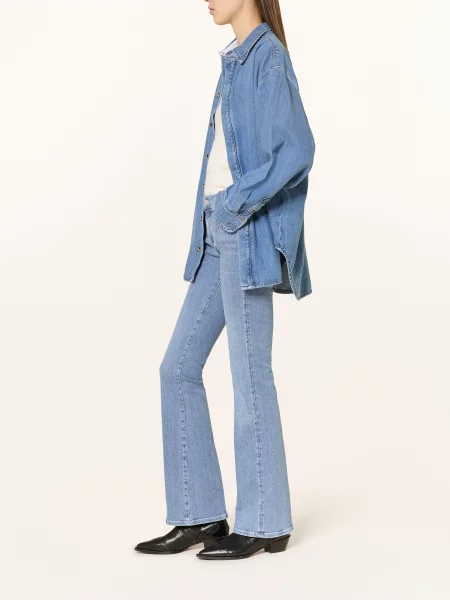 7 For All Mankind Dżinsy Bootcut Iceflow blau