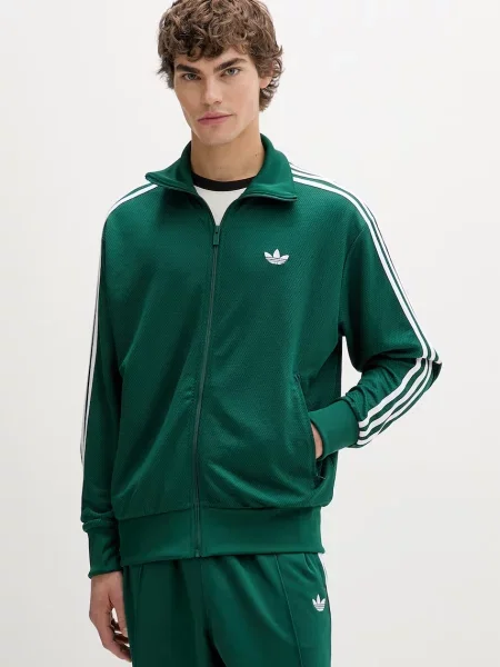 Pulover adidas Originals Firebird zelena