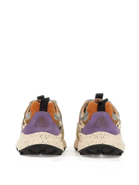 Sneakerși Flower Mountain cu model floral gri