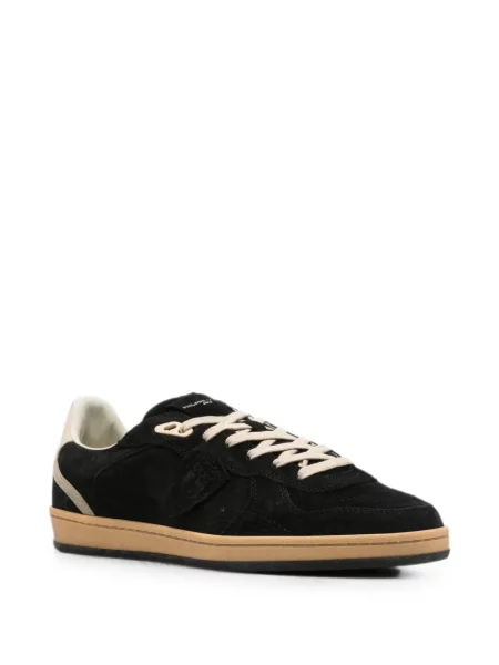 Sneakerși Philippe Model Paris cu autograf negru