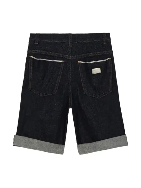 Dětské bermudy Dolce & Gabbana modré
