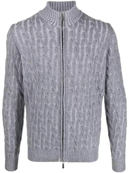 Cardigan Moorer de lână gri
