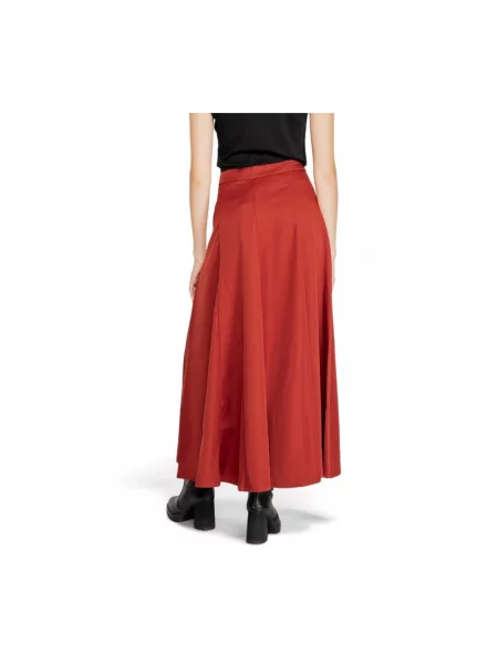 Spódnica Vero Moda czerwona