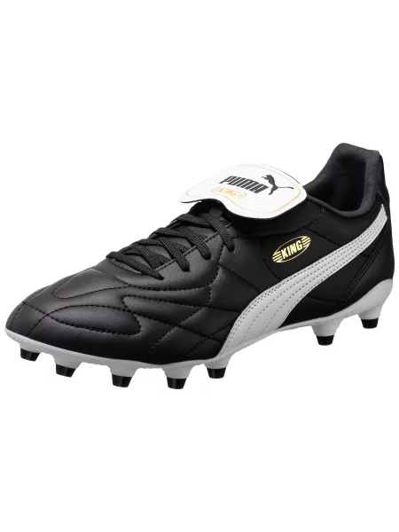 PUMA Kopačke King Top crna bijela