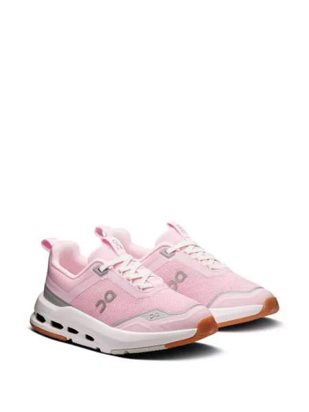 Buty do biegania dziecięce On Running różowe