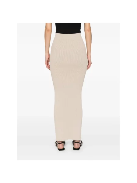 Spódnica maxi Max Mara beżowa