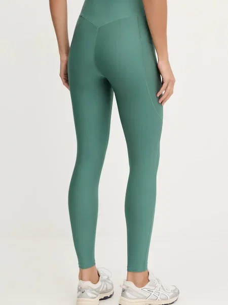 Леггинсы Casall с принтом зеленые