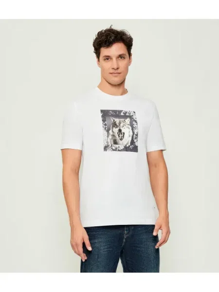 BOSS Tricou Lupo bej