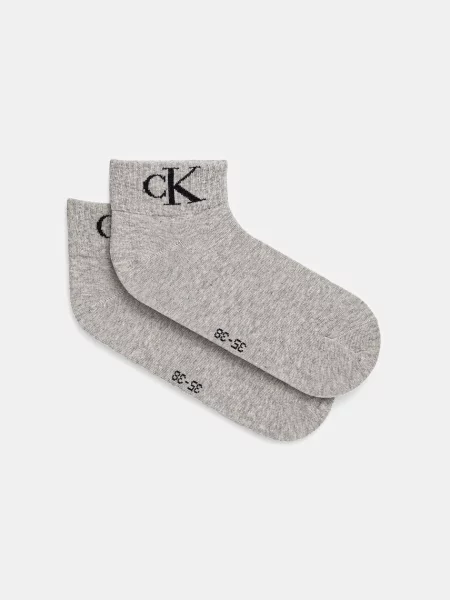Calvin Klein Jeans ponožky s bavlnou šedé