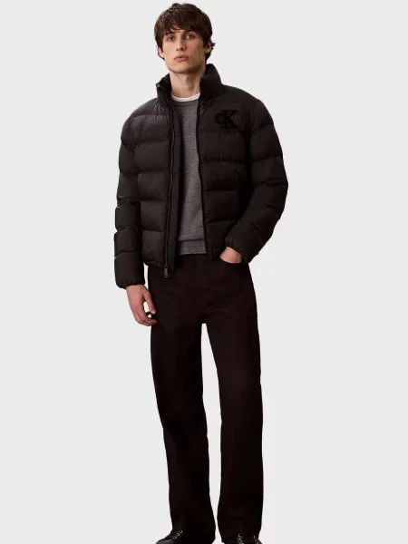 Джинсова куртка Calvin Klein Jeans чорна