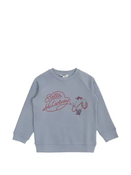 Dětska mikina Stella Mccartney modrá