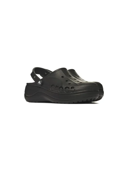 Tenisky Crocs na platforme čierna