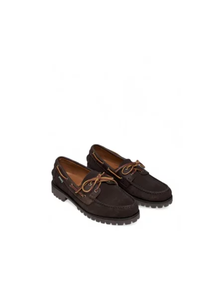 Półbuty Sebago skórzane brązowe