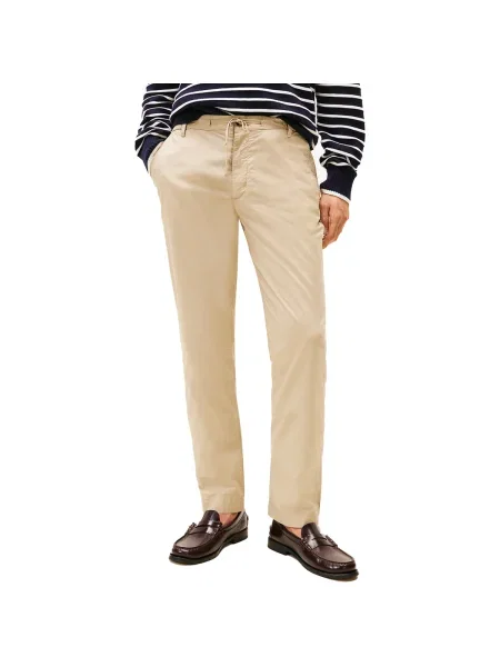 Pantaloni Tommy Hilfiger bej