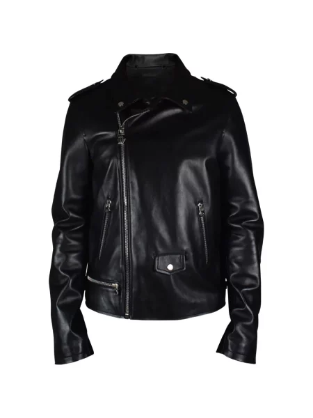 Geanta de piele Philipp Plein negru