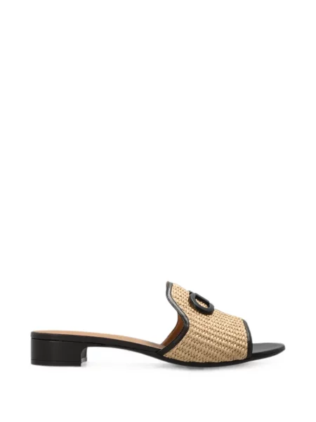 Sandale Ferragamo cu toc jos