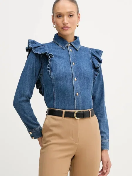 Риза Sisley тъмносиньо