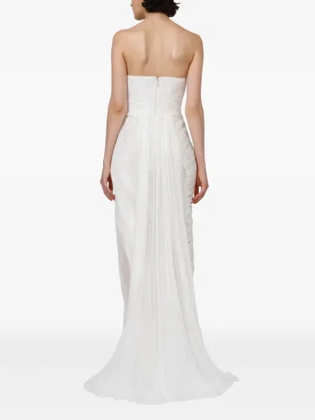 Rochie Iris Serban de costum alb