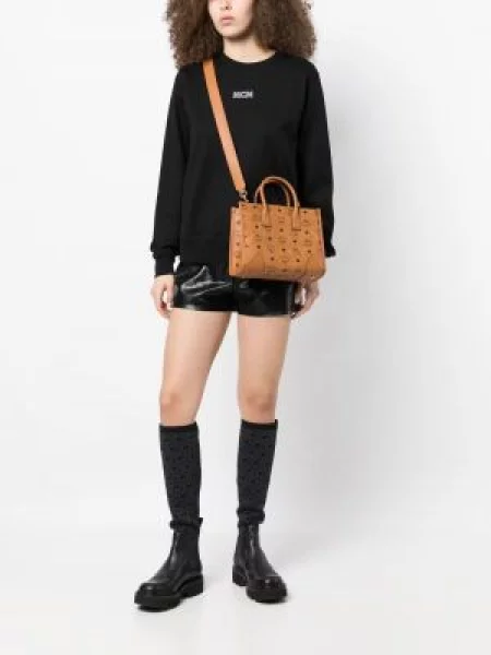 Geantă shopper Mcm maro