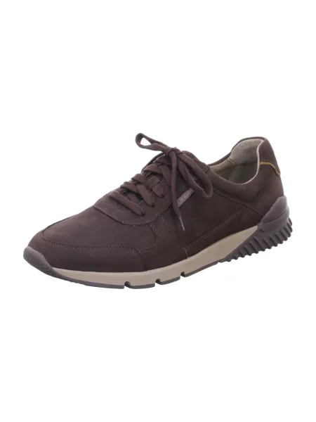 Sneakersy Gabor skórzane brązowe