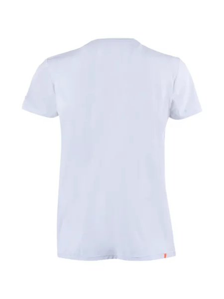 Tricou Rrd cu decolteu rotund alb