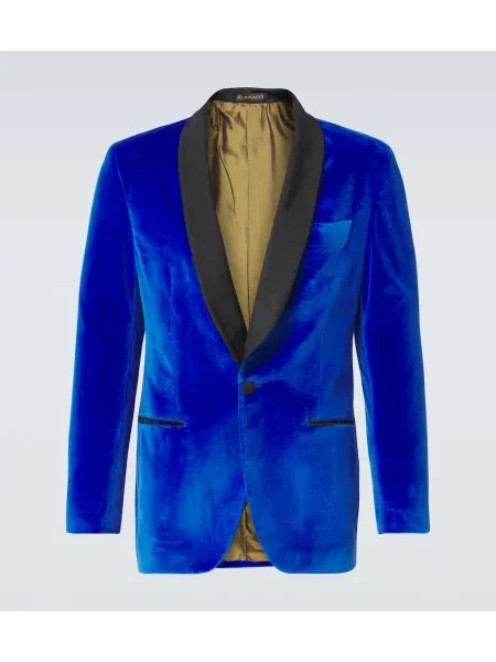 Blejzer Rubinacci od samta plava