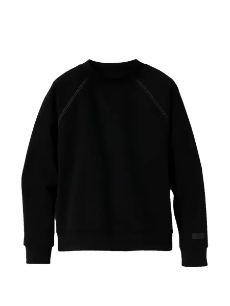 Hanorac crewneck Ugg cu decolteu rotund negru