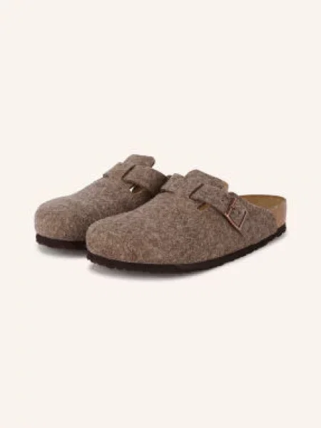 Birkenstock Pantofle Boston hnědá