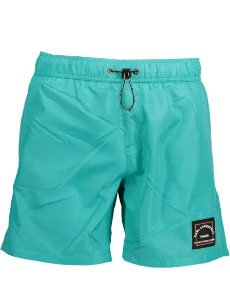 Plavalne hlačke Karl Lagerfeld Beachwear zelena