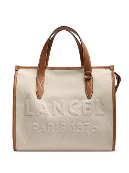 Kožna kožna torba Lancel
