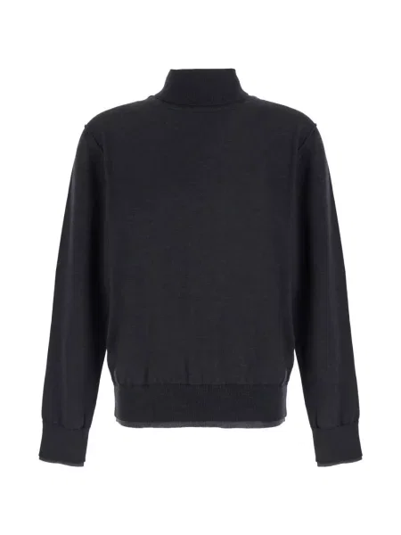 Sweter Mauro Grifoni wełniany szary