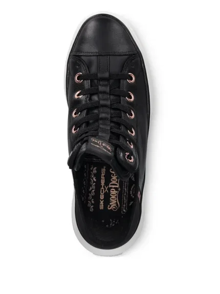Маратонки Skechers с връзки с дантела черно