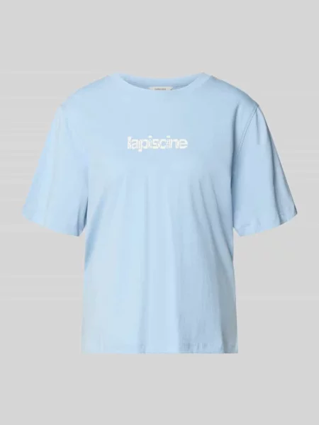 Krój regular fit t-shirt z czystej bawełny model MACY' Selected Femme