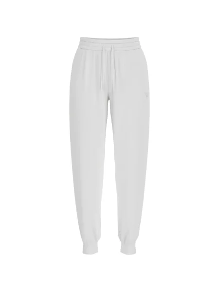Pantaloni Guess alergare alb
