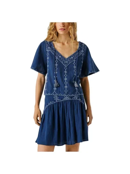 Top Pepe Jeans albastru