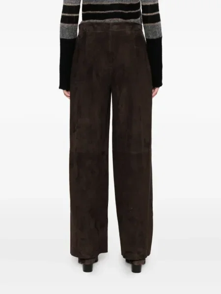 Pantaloni Via Masini 80 maro