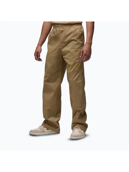 Kalhoty Nike Jordan Brooklyn Fleece desert camo/desert camo béžové