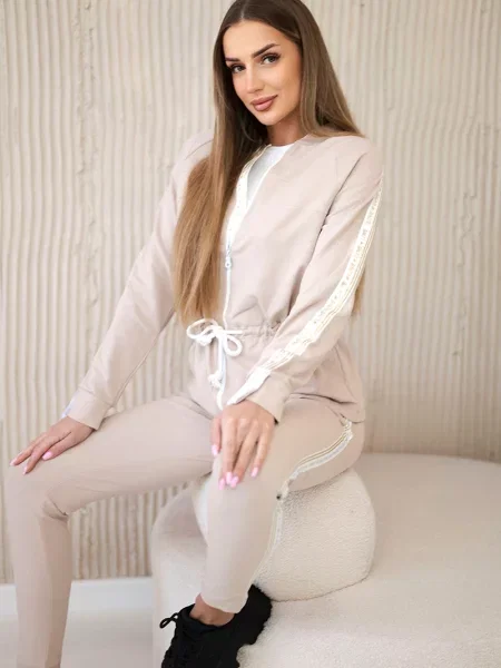 Trening Kesi cu dungi bej